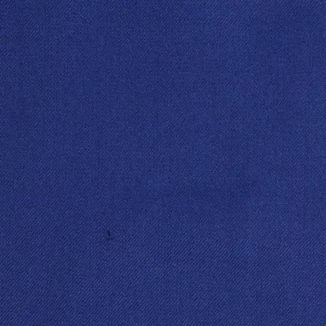 A close view of a blue plain cloth swatch