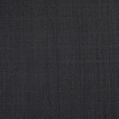 Close photograph of charcoal plain suiting cloth, LF-013