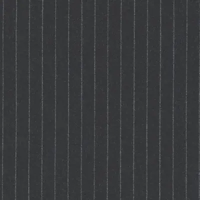 Close photograph of grey stripe suiting cloth, LF-033