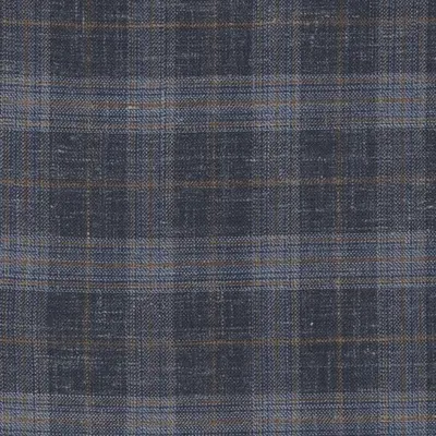 Close photograph of grey check suiting cloth, LF-034