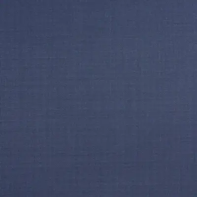 Close photograph of blue plain suiting cloth, LF-042