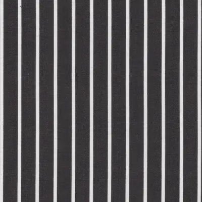 Close photograph of black stripe shirting cloth, LF-088