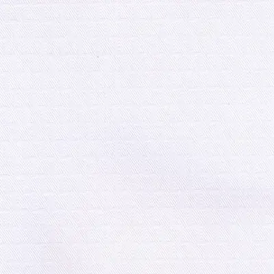 Close photograph of white plain shirting cloth, LF-106